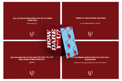 HOW DARE YOU CARDS