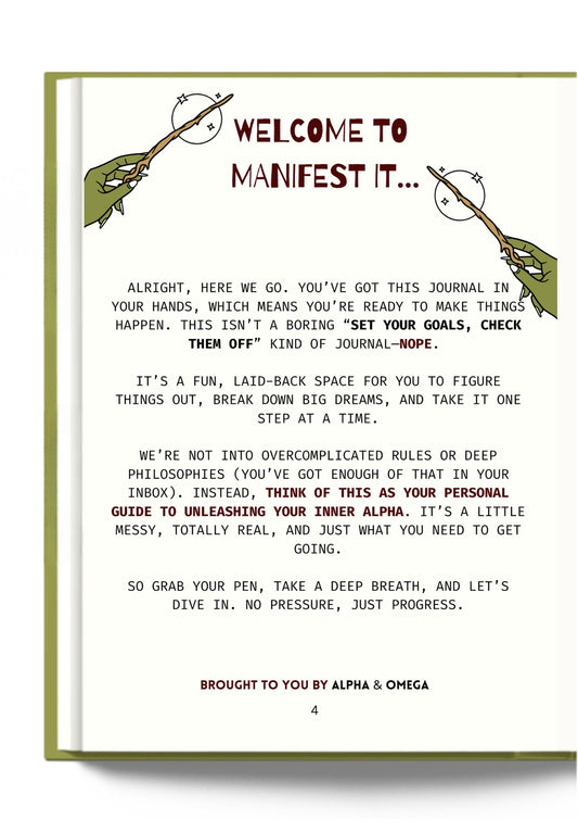 MANIFESTATION JOURNAL