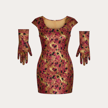 THE BUBBLY DRESS & GLOVES